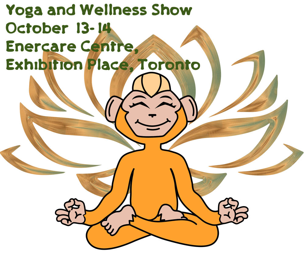 Run Little Monkey will be a the Yoga and Wellness show Oct 13-14