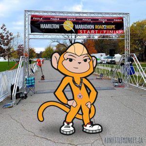 Kiki completes the Hamilton Marathon 10K